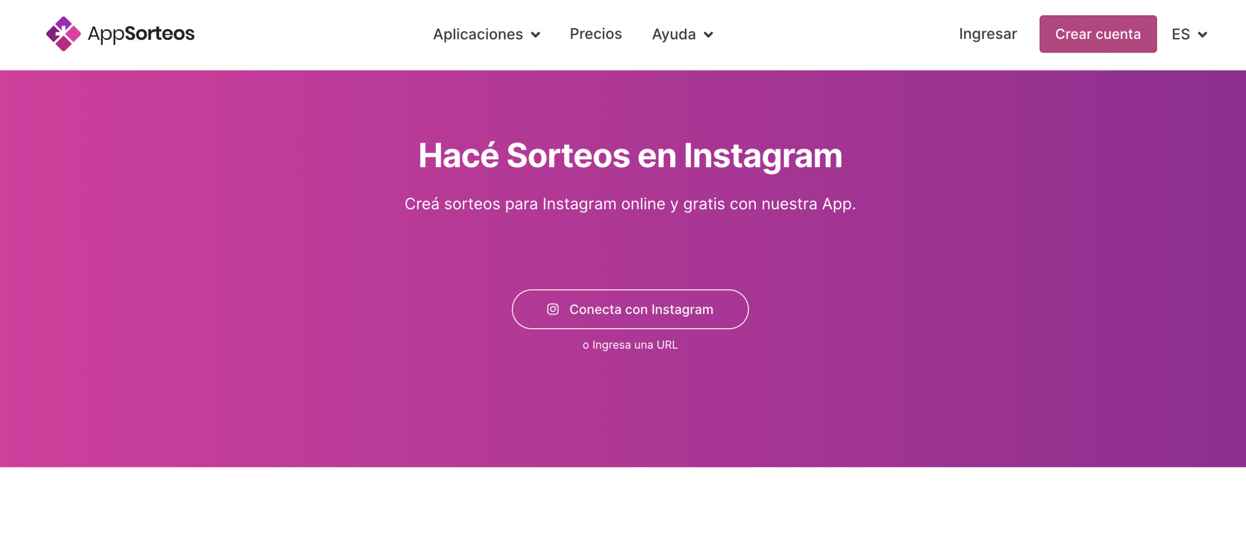 App-Sorteos para concursos